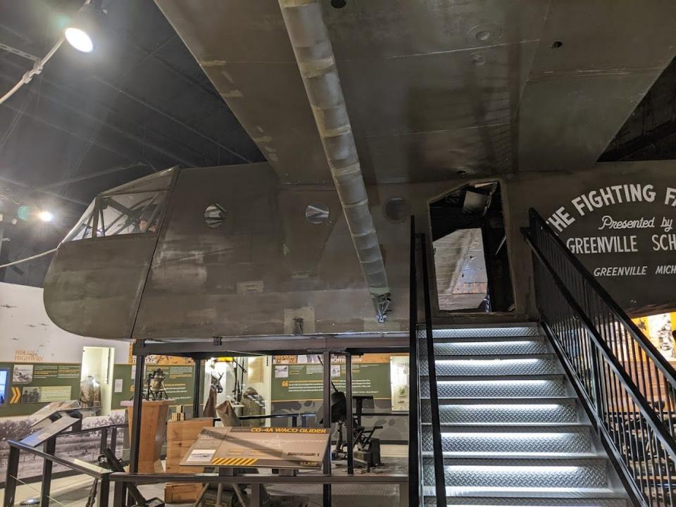 An authentic Waco Glider is on display at Pratt Museum at Fort Campbell. It's one of two gliders still in tact in the world.