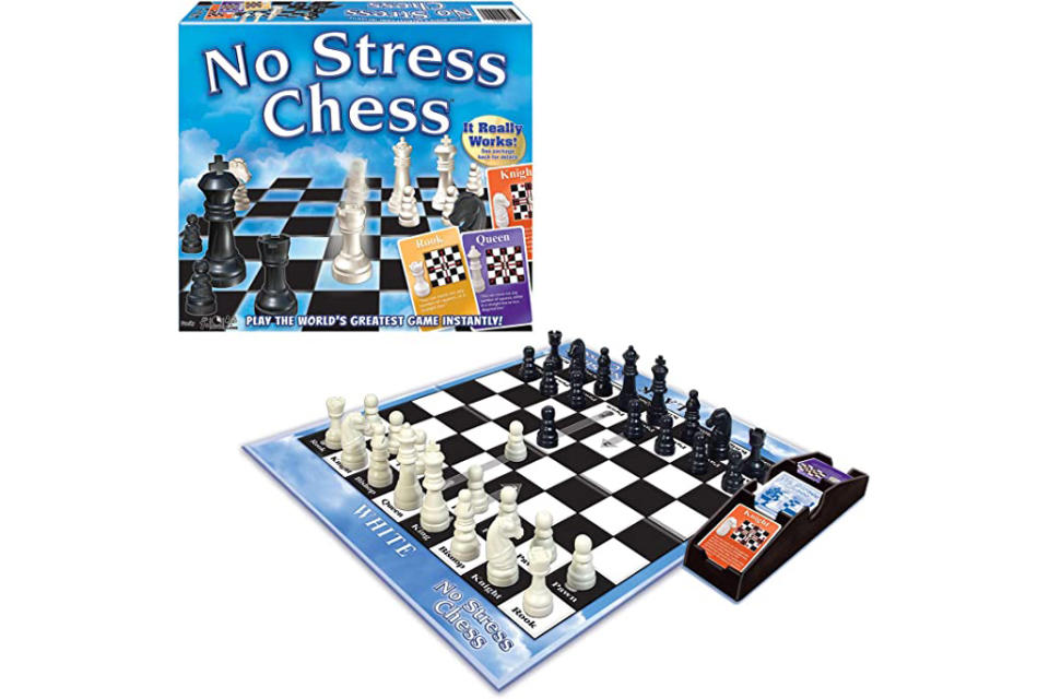 Winning Moves 1091 No Stress Chess Game Blue. (Photo: Amazon SG)