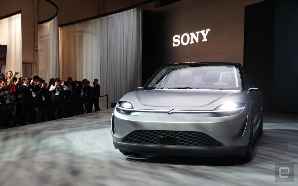 Sony Vision-S concept car