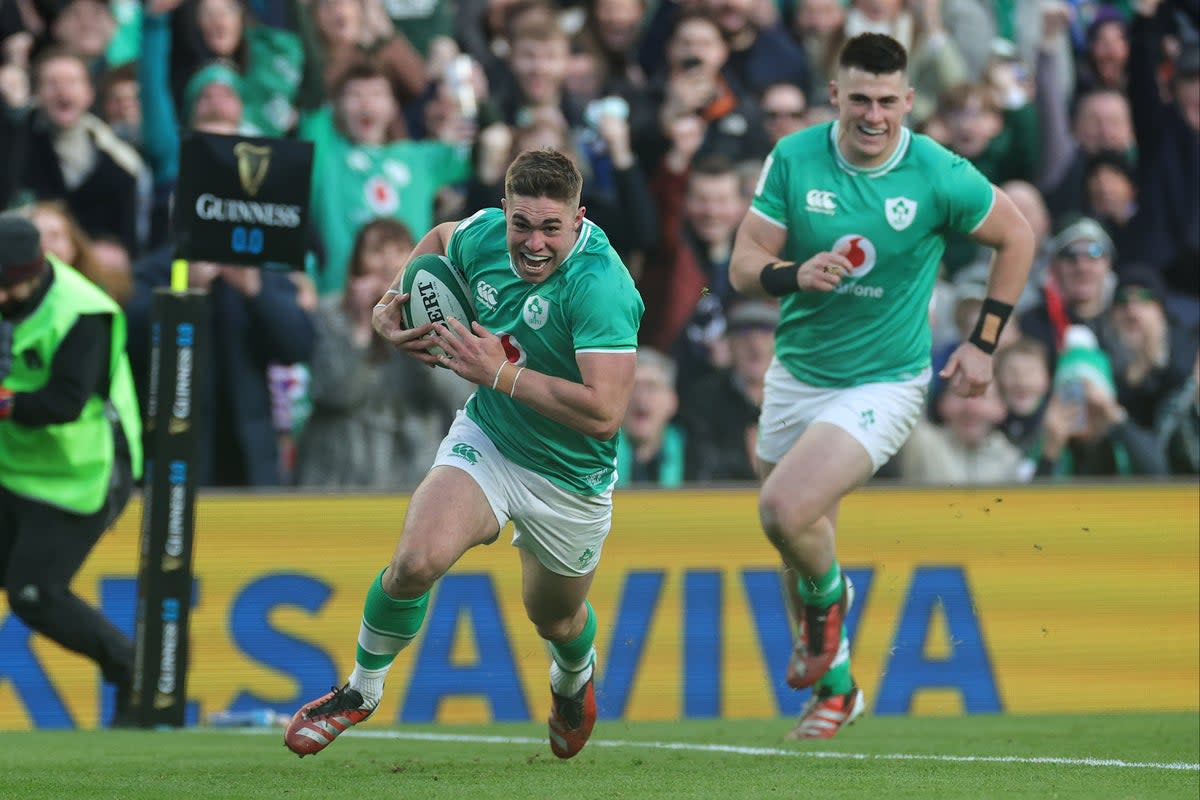 Jack Crowley has impressed for Ireland during this Six Nations  (Getty Images)