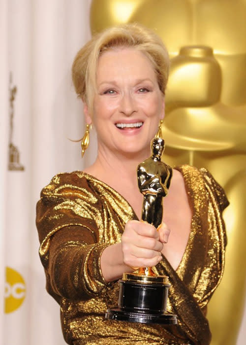 Meryl Streep Best actress Meryl Streep can now truly rest on her laurels with three Oscars on her shelf. She'll continue to play leading ladies, expanding the range of images of the 60-plus set onscreen, mixing comedies and dramas. First she, Tommy Lee Jones, and Steve Carell unite in "Great Hope Springs," a dramedy due out next summer about a middle-aged husband and wife who attend couples counseling camp. And then Streep is set to bring Tracy Letts's award-winning play "August: Osage County" to the big screen opposite Julia Roberts. Photo By Jeff Kravitz/FilmMagic