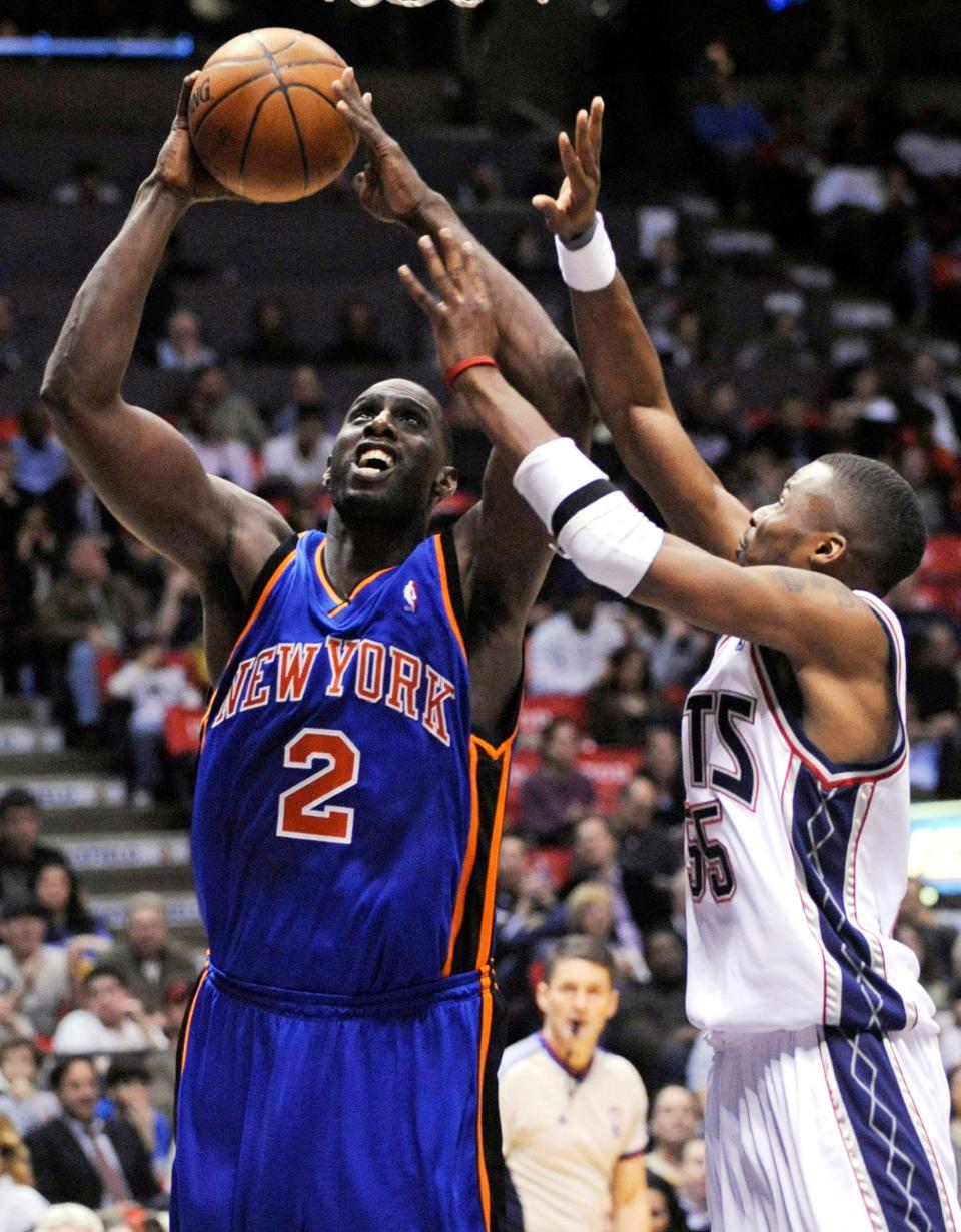 Tim Thomas had two stints with the Knicks during his 13-season career in the NBA.