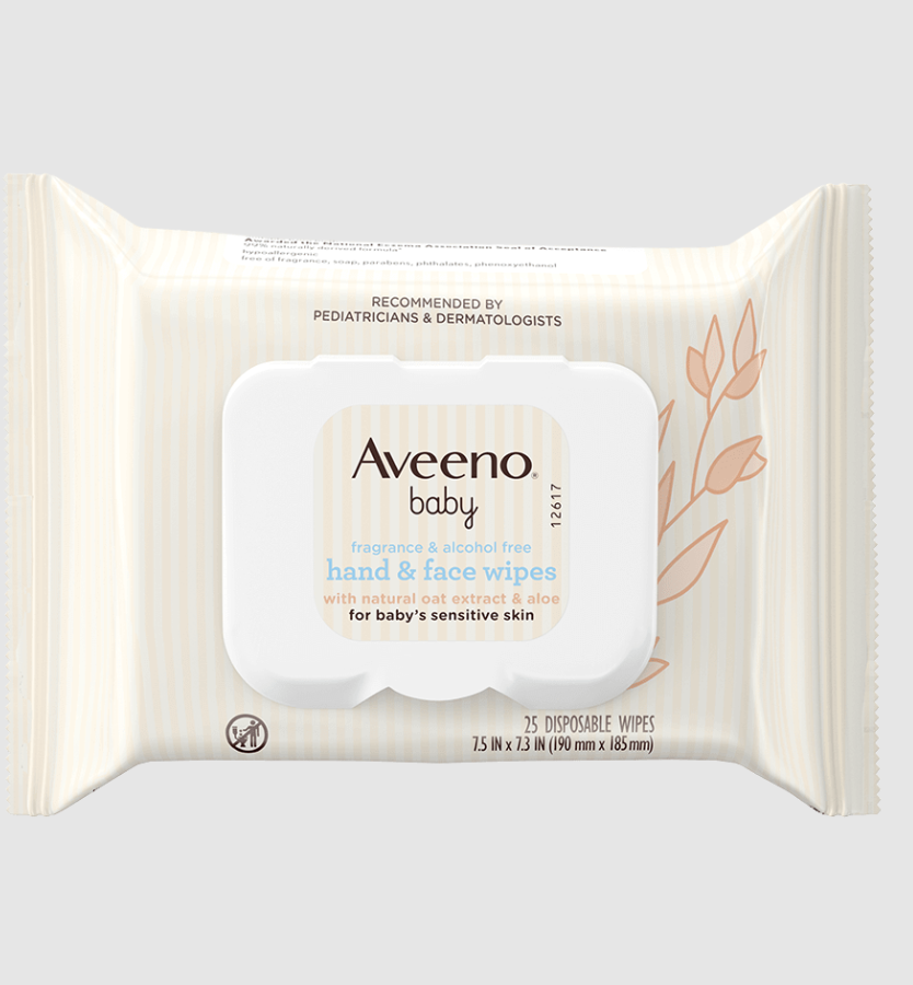 Aveeno Baby Baby Hand & Face Wipes