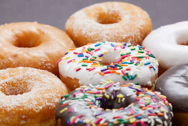 <p>Getty</p> Stock image of doughnuts.