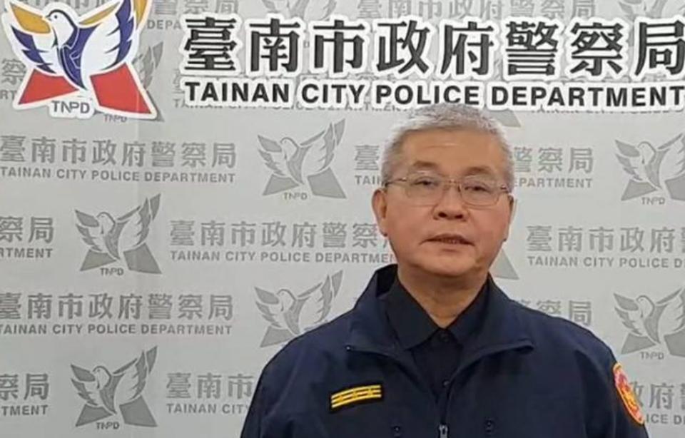 台南市警察局長方仰寧說，曾二度主動打電話給莊武能，建議整理有利事證勇敢面對司法。 （記者陳佳伶攝）