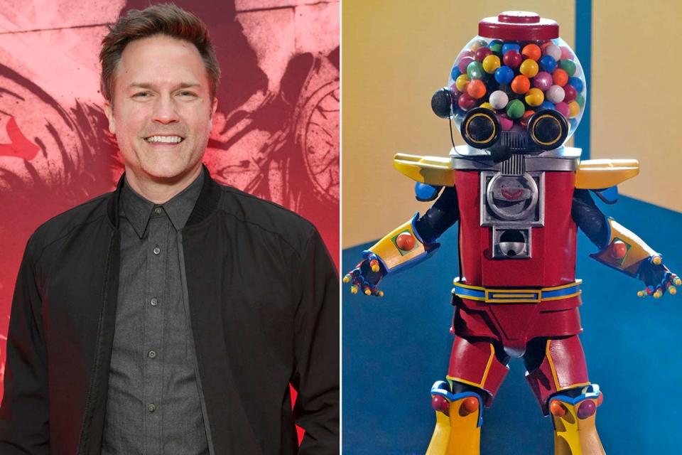 <p>Jon Kopaloff/Getty; Michael Becker / FOX</p> Scott Porter as Gumball on 