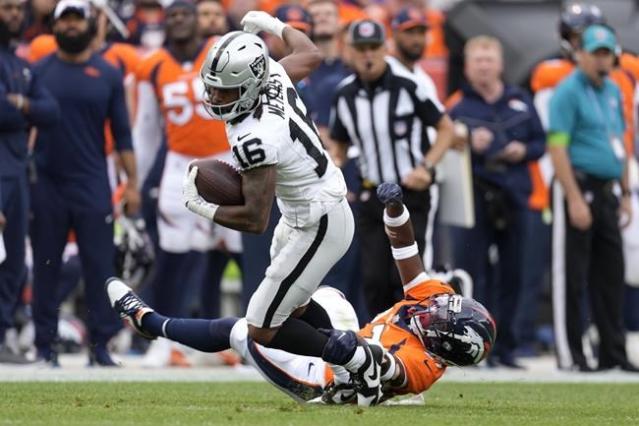 Jakobi Meyers in NFL concussion protocol after Raiders debut - Sactown  Sports