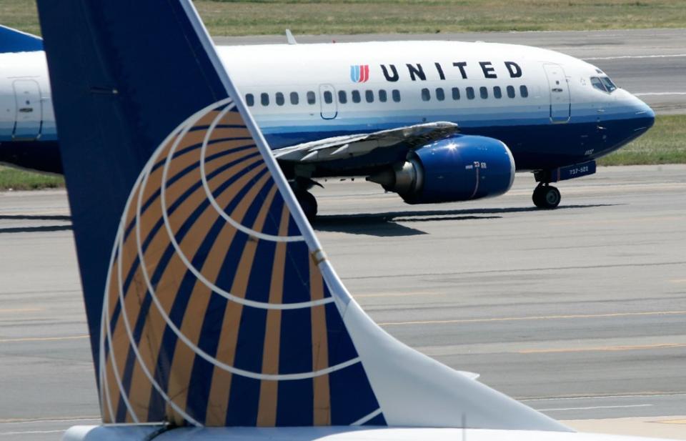 Decker’s first flight was aboard United, which he ranked C-tier. Getty Images