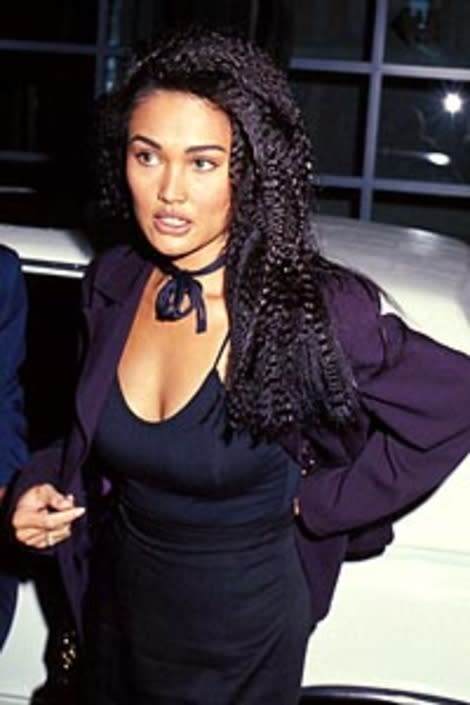 Crimped Hair: Tia Carrere in the 1980s.