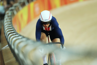 <p>Sarah Hammer simultaneously has the coolest and intimidating last names of the games. And she has the game to back it up. Hammer racked up two silvers in track cycling in Rio, adding to the two silvers she got in London. (Getty) </p>