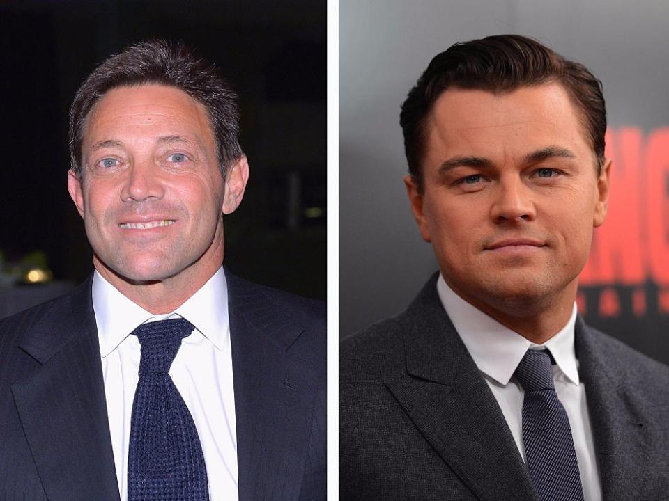 Jordan Belfort + Leonardo Di Caprio