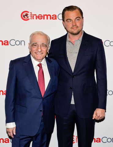 <p>Kevin Winter/Getty</p> Martin Scorsese and Leonardo DiCaprio on April 27, 2023