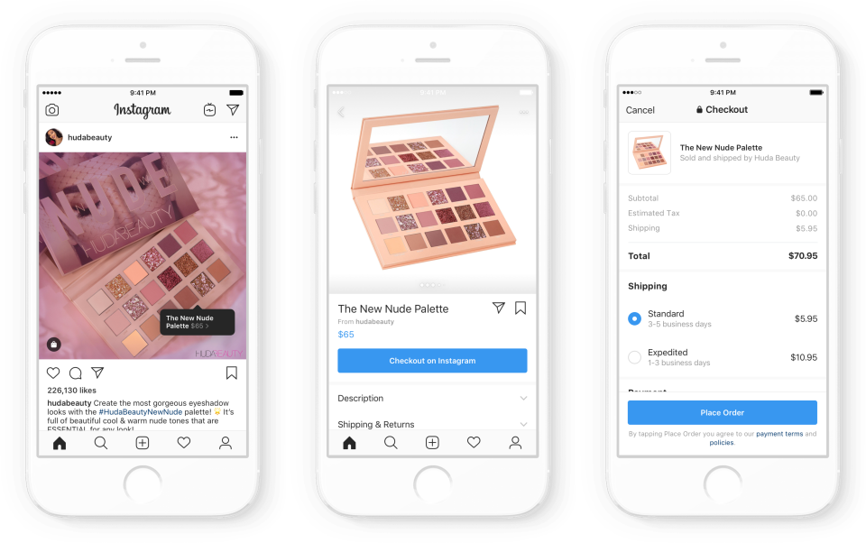 A look at how Checkout, Instagram's new shopping interface, works.&nbsp; (Photo: )