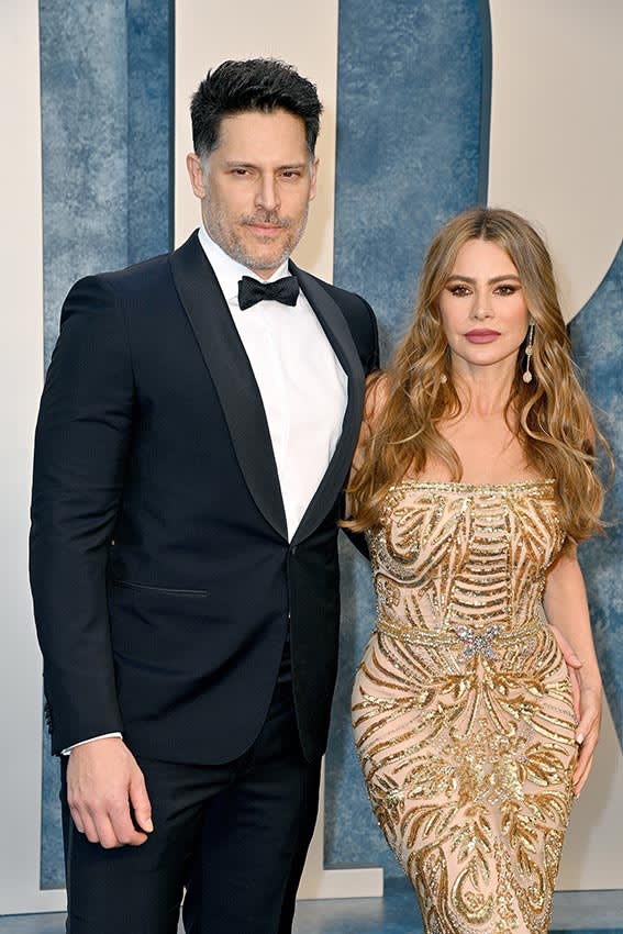 Sofía Vergara y Joe Manganiello en la fiesta Vanity Fair de marzo de 2023