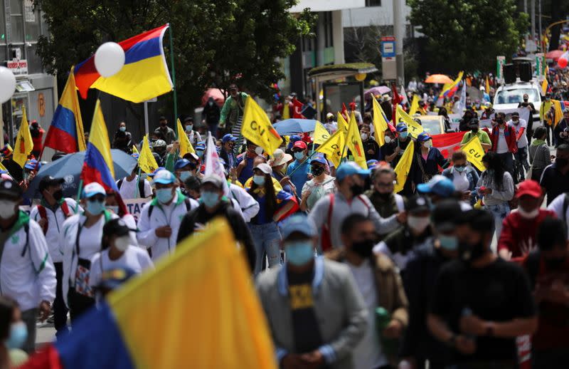 FILE PHOTO: Anti-government demonstrations continue, in Bogota