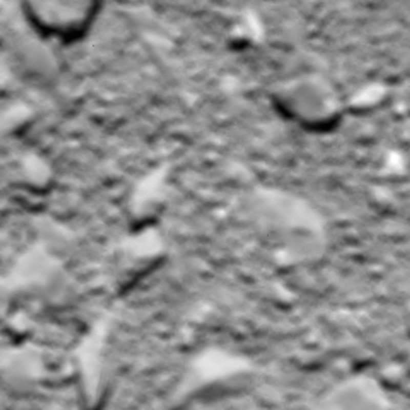 rosetta comet 67p crash last photo esa