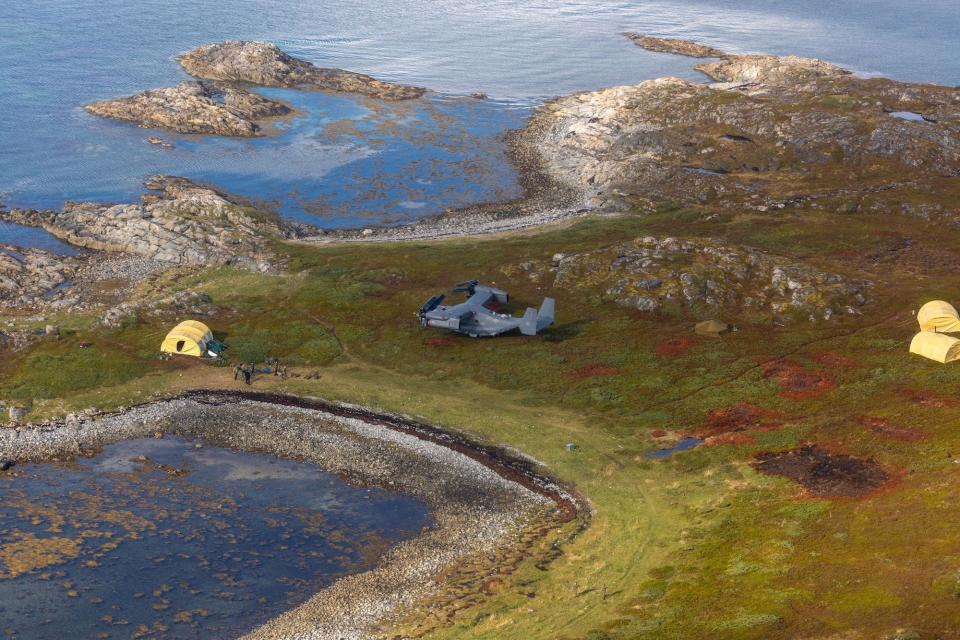 CV-22 Osprey in Norway