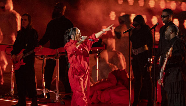 Rihanna's Super Bowl halftime show is rock-solid, although not spectacular