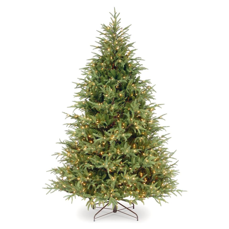 National Tree Company Dual Color® 7-Foot Pre-Lit Frasier Grande Artificial Christmas Tree