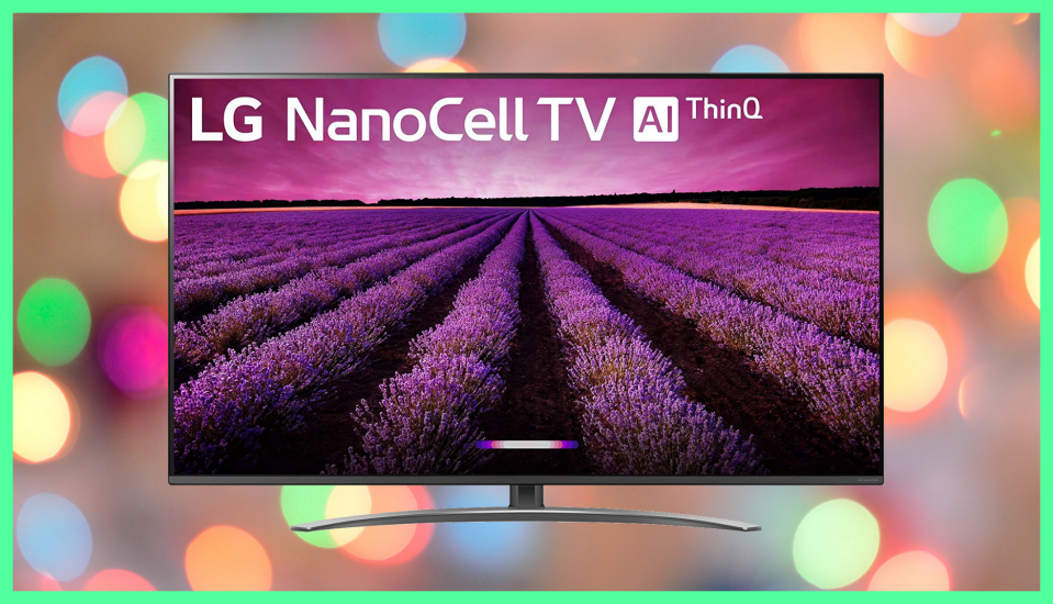 Ahorra 399 dólares en este televisor inteligente LG Nano 8 Series 55” LED 4K Ultra HD LED NanoCell (55SM8100AUA) (Foto: Amazon).