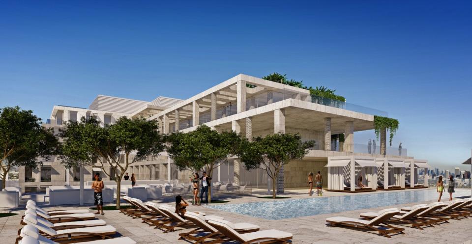 Rendering of Cheval Blanc Beverly Hills