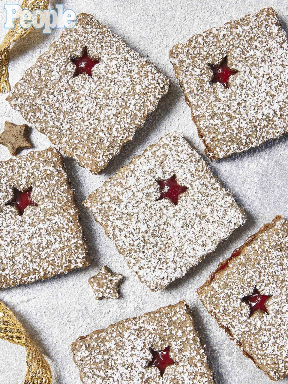 <p>Jennifer Causey</p> Samantha Seneviratne’s Walnut Linzer Cookies