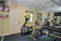 <p>There’s also a huge home gym. (Realtor.com) </p>