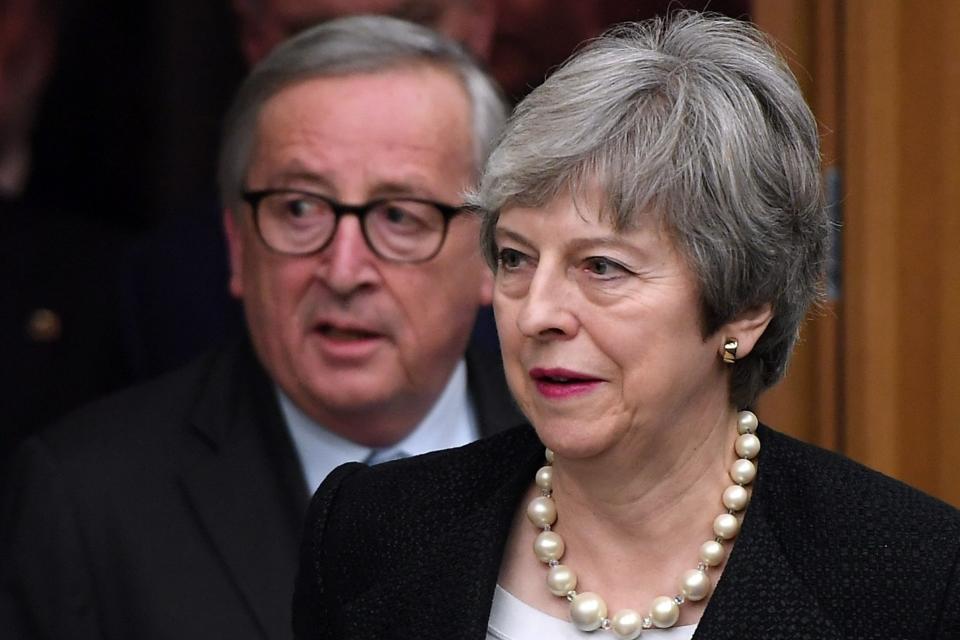 Jean-Claude Juncker said Britain would be “in the hands of God” (AFP/Getty Images)