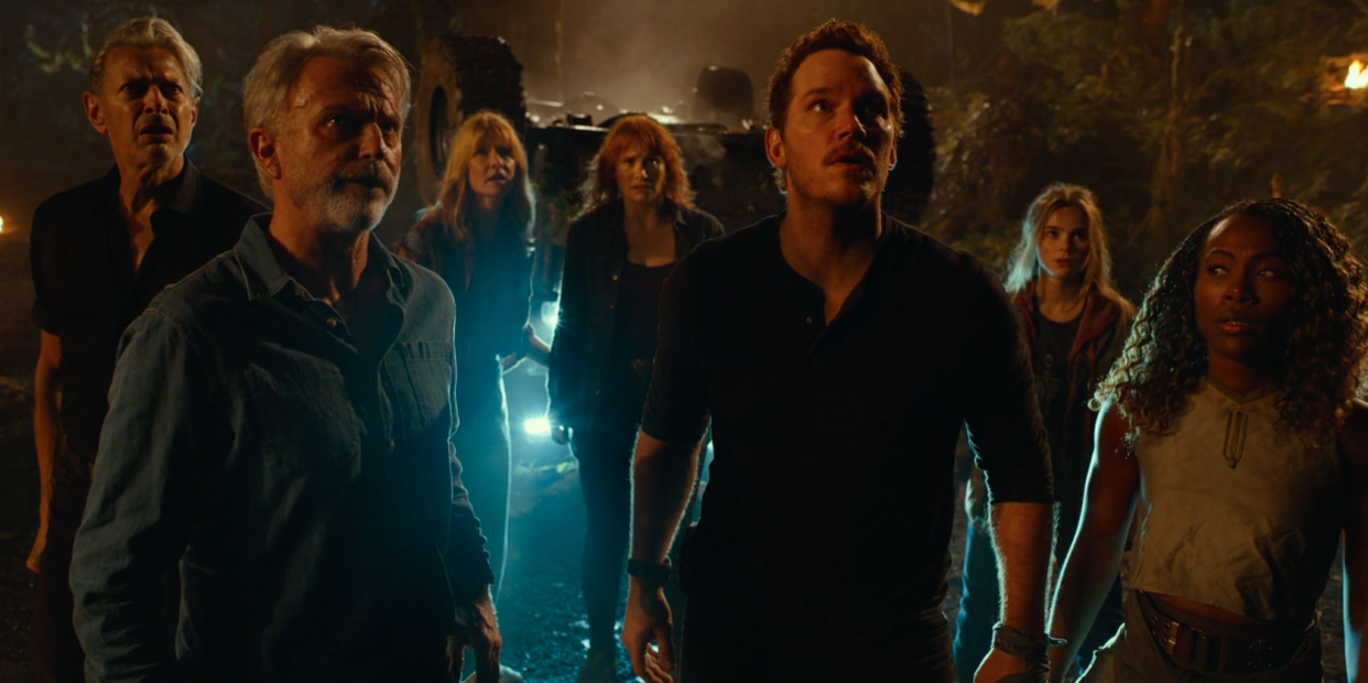 A still from the Jurassic World: Dominion trailer (Universal Pictures)