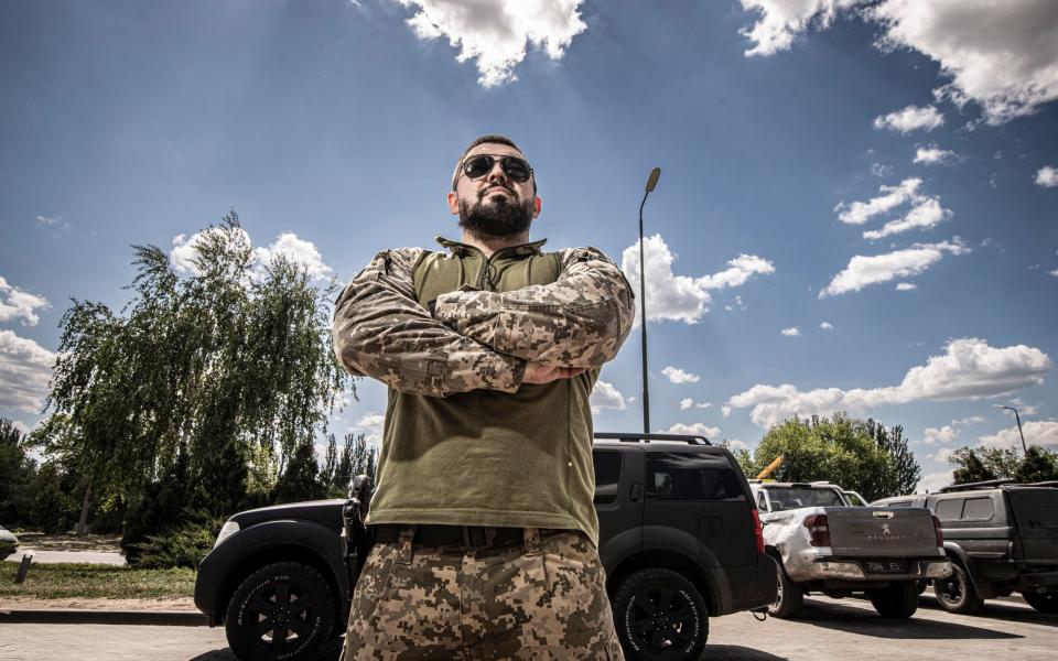 Vladislav Pinchuk, a 31-year-old commander who has been fighting for more than two years