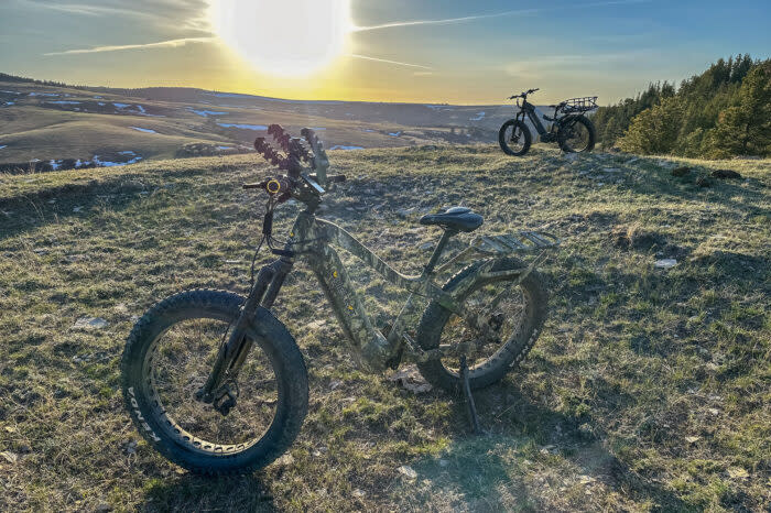 Hunting on e-bikes