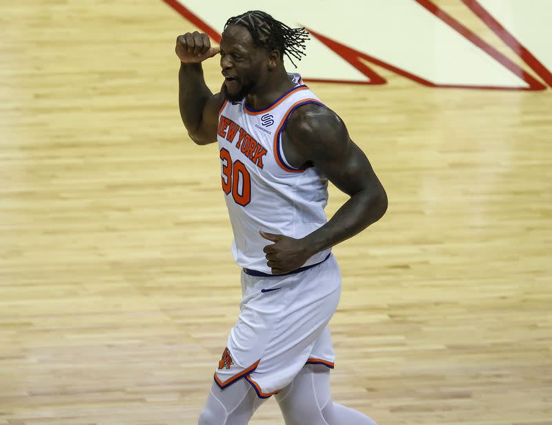 NBA: New York Knicks at Houston Rockets