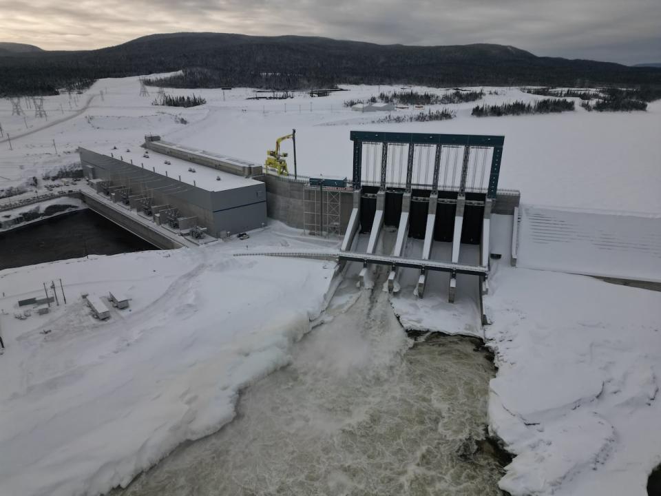 The Muskrat Falls dam on Labrador’s Churchill River is pictured in January. The project’s 1,100 kilometres of transmission lines still don’t work as designed.