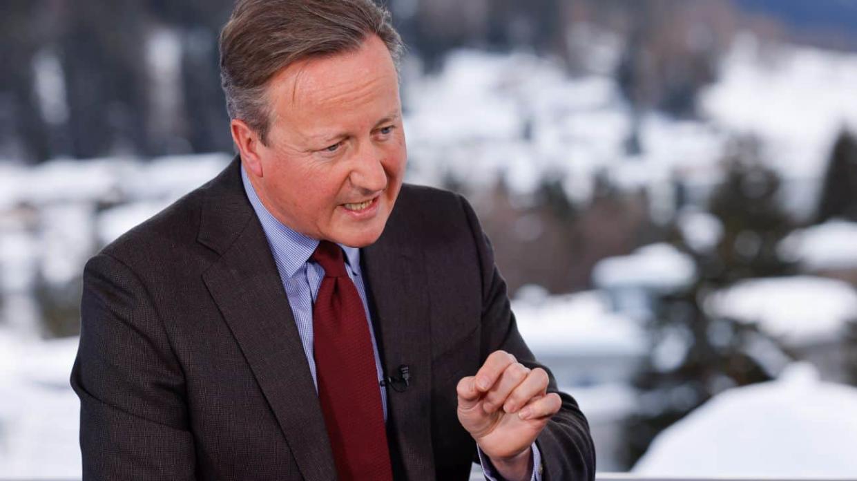 The UK Foreign Secretary, David Cameron. Photo: Bloomberg via Getty Images