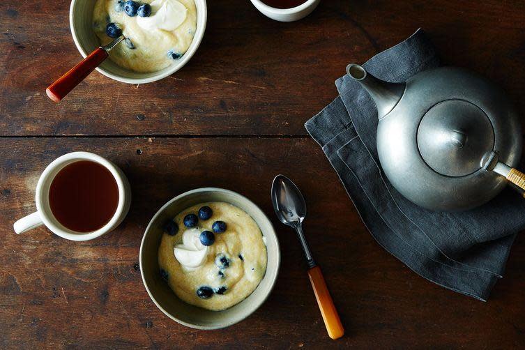 Blueberry Breakfast Polenta