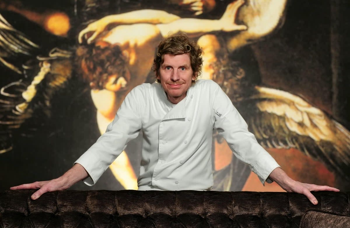 Paul Kitching created the Michelin-starred 21212 restaurant in Edinburgh (SWNS)