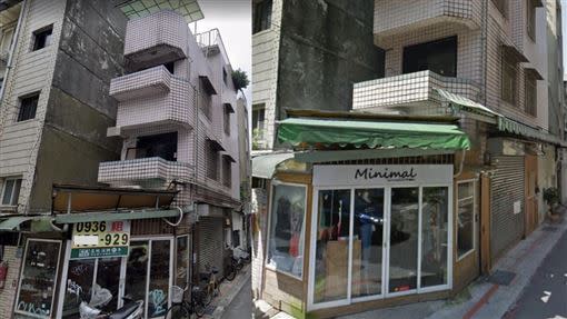 2012年師大滅街事件爆發前，原本泰順街巷弄店面一店難求，該透天厝店面1樓由服飾店承租，2013年實價登錄則為整棟月租3.5萬元，今年新揭露租金，仍維持原租金出租。（圖／翻攝自GoogleMap）