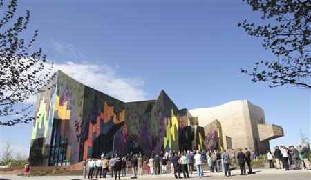 The exterior of the new Museum at Prairiefire in Overland Park, Kansas is pictured in this undated photo courtesy of The Museum at Prairiefire provided to Reuters on May 11, 2014. REUTERS/The Museum at Prairiefire/Handout via Reuters