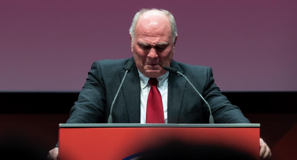 Uli Hoeneß hat sein Amt als Präsident des FC Bayern niedergelegt. (Bild: Getty Images)