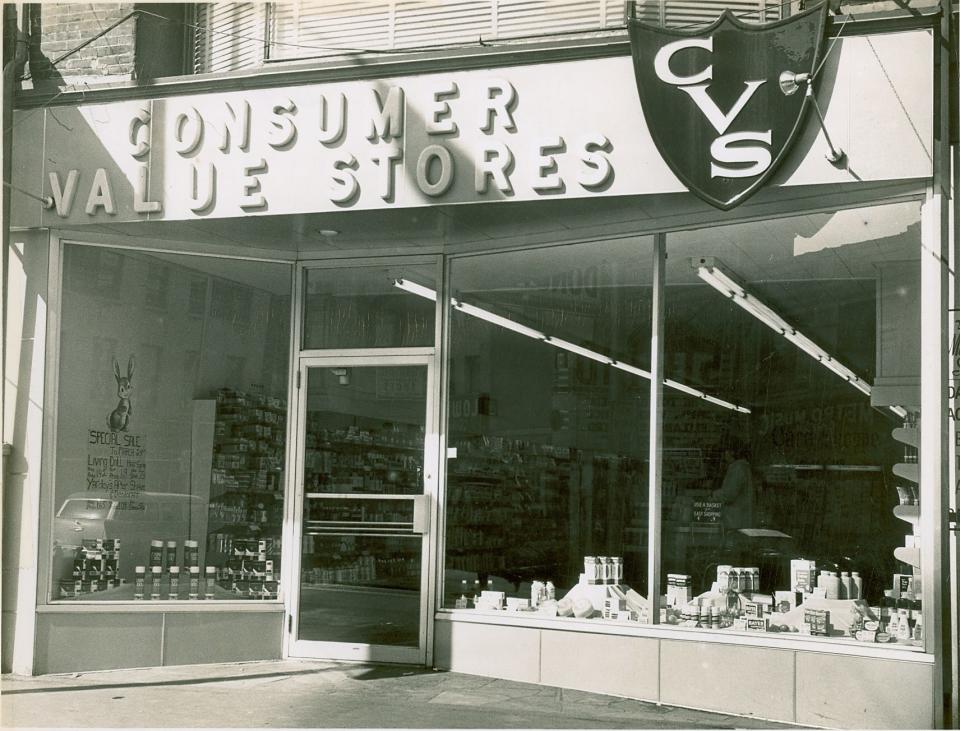 ORG XMIT:  Company photo of the first Consumer Value Store (later known as CVS) located in Lowell, Mass.