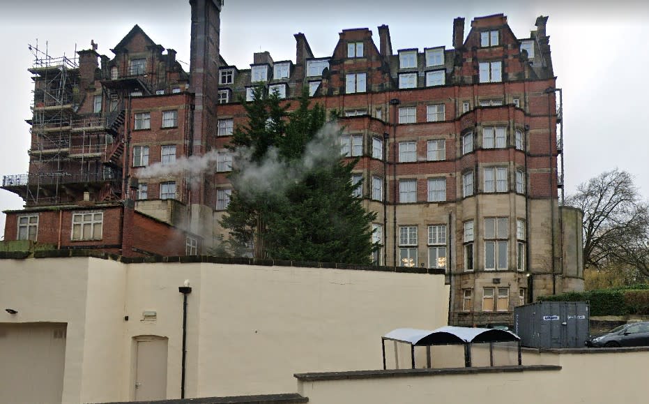 Two bodies were discovered at the Doubletree by Hilton Harrogate Majestic Hotel and Spa (Google Maps)