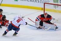 NHL: Washington Capitals at New Jersey Devils