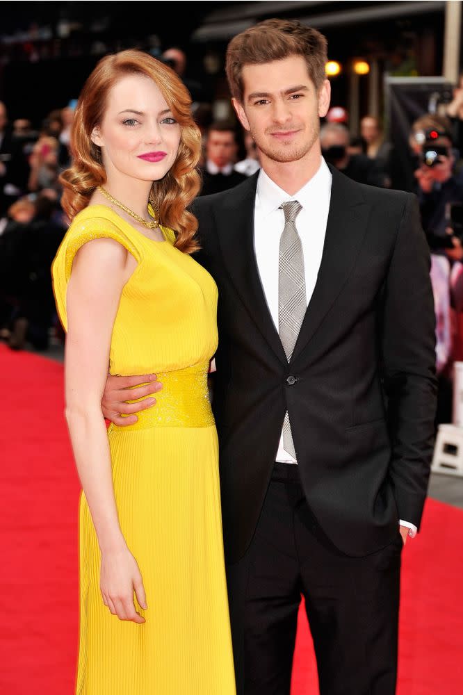 Emma Stone and Andrew Garfield | Gareth Cattermole/Getty