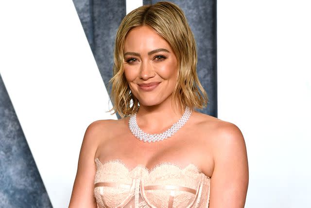 <p>Jon Kopaloff/Getty</p> Hilary Duff