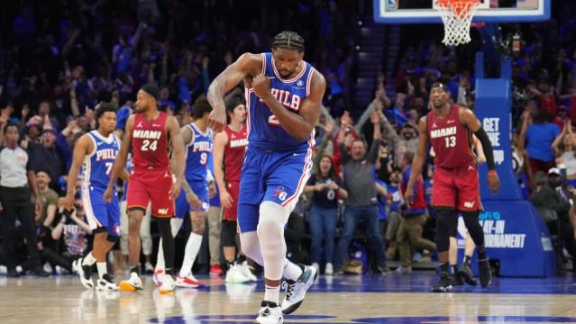 Joel Embiid out as Sixers try to avoid NBA play-in tournament