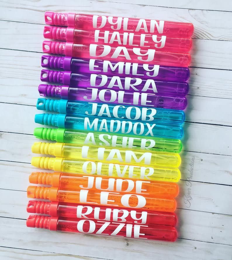 Personalized Bubble Stick