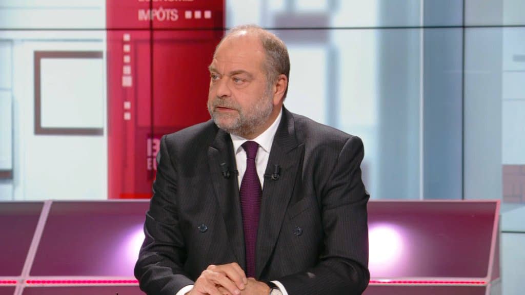 Le ministre de la Justice et garde des Sceaux Éric Dupond-Moretti le 22 novembre 2020 sur BFMTV - BFMTV