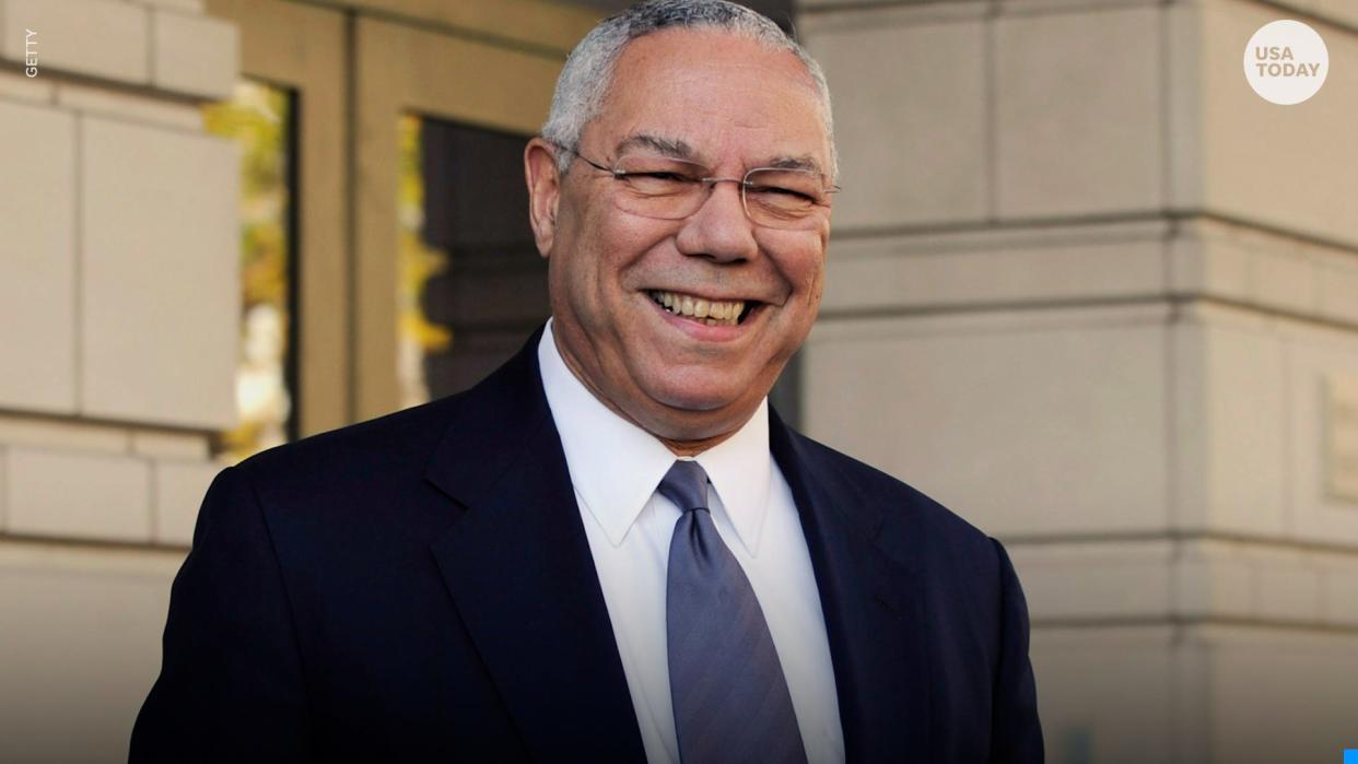 Colin Powell, who died on Oct. 18 of complications from COVID-19 while being treated for cancer, was the first Black secretary of state.