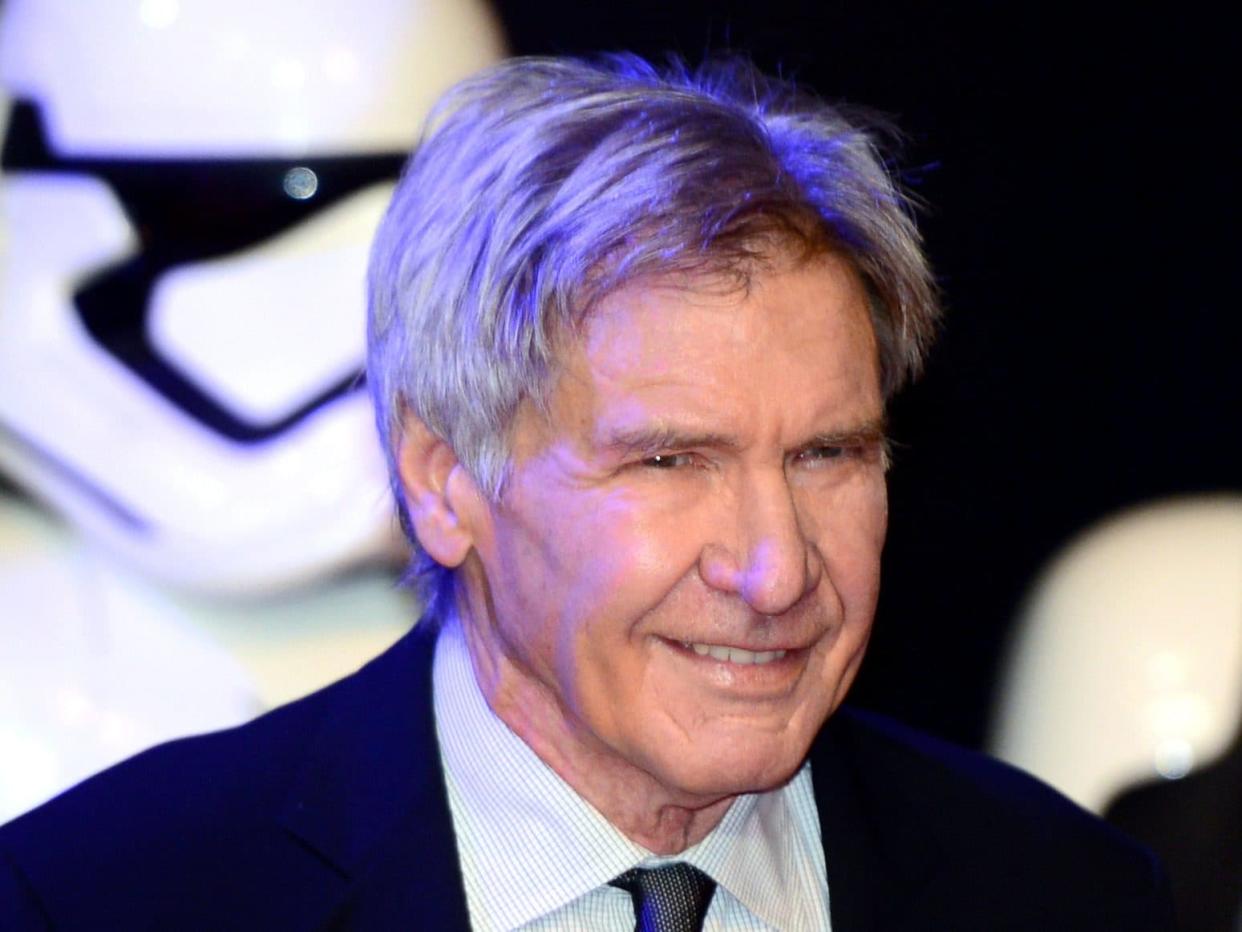 Harrison Ford said he was distracted when he landed on the taxiway at John Wayne Airport - PA Archive/PA Images