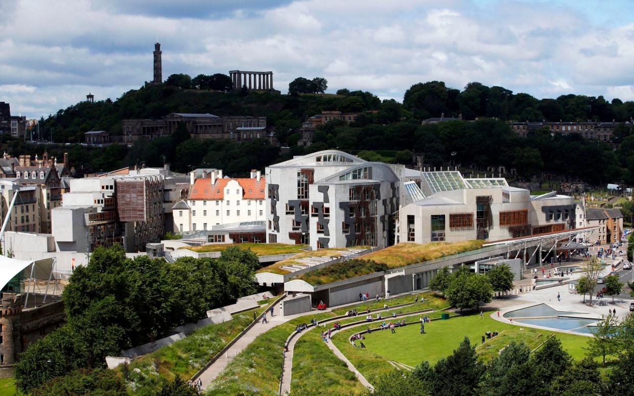 Scottish Parliament in Holyrood, Edinburgh - Jane Barlow 